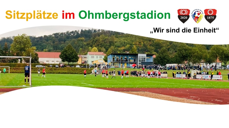 Sitzplätze im Ohmbergstadion
